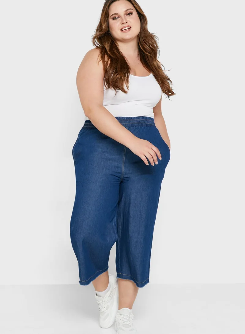 Ginger Plus Wide Legged Culottes