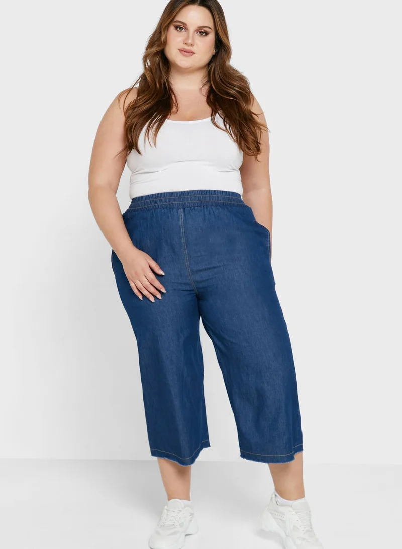 Ginger Plus Wide Legged Culottes