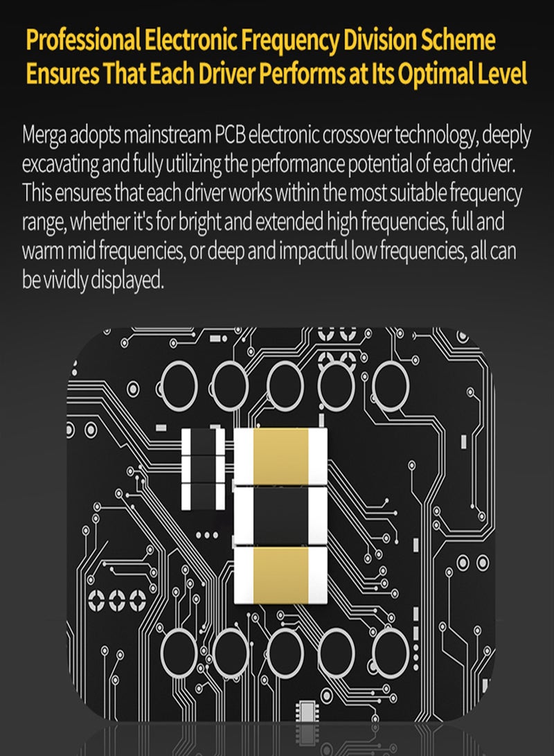 كي زد سماعات KZ Merga 2DD الديناميكية، سماعات موسيقى هاي فاي، سماعات أذن سلكية، 4 وحدات تشغيل، سماعة ضبط عالية الدقة، سماعات أذن رياضية للألعاب، كابل قابل للفصل ثنائي السنون، تحكم مدمج مع ميكروفون. - Image 3