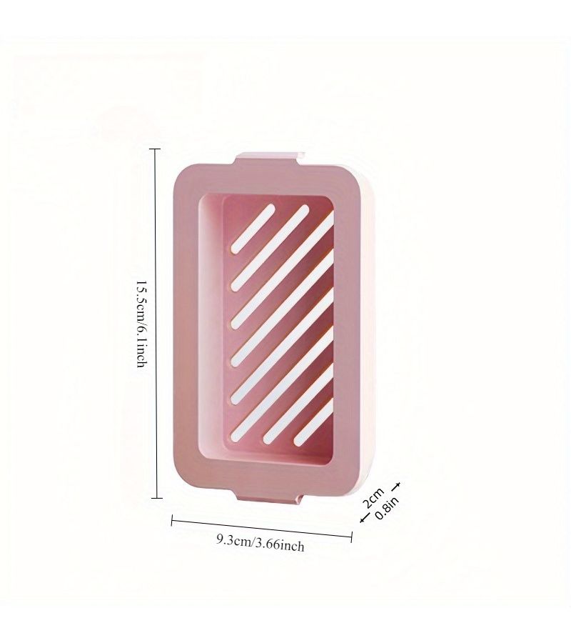 Pink And Blue Highly Elastic Mesh Soap Bubble Container Versatile Laundry Soap Holder - Image 2
