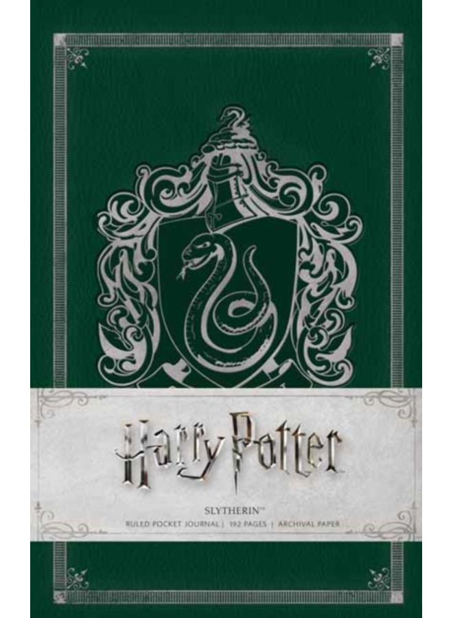 Harry Potter: Slytherin Ruled Pocket Journal