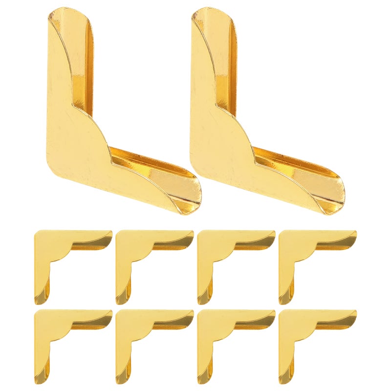 Metal Book Corner Protectors for Albums and Scrapbooks, Durable Design - Image 1