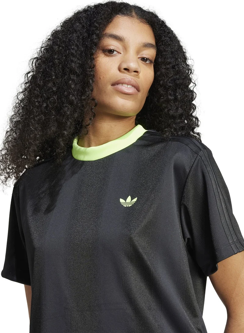 Adidas Originals  Adicolor Football Jacquard T-Shirt for Women | Best Price UAE