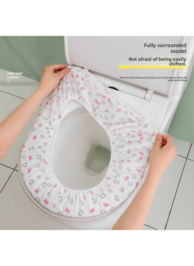 Generic Disposable 4-Piece Bedding Set for Travel "Experience" disposable toilet mat (1) 