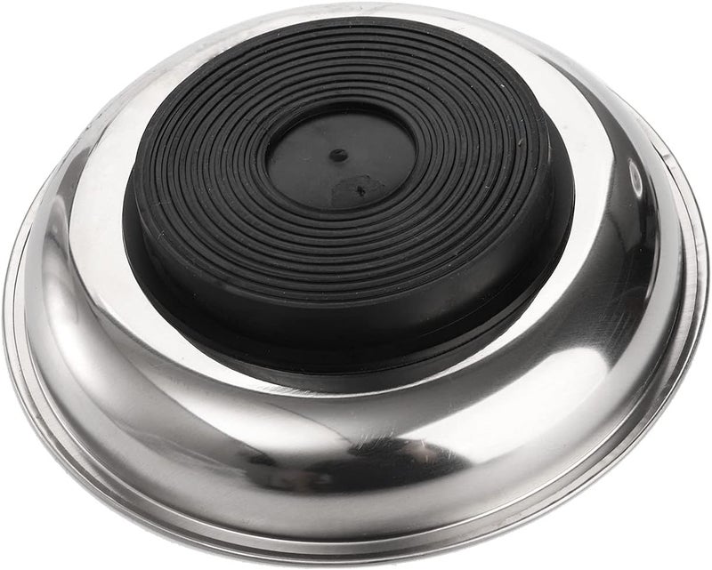 Hedume 6-Piece Magnet Trays Set, 3" 4" 6" Round Magnetic Parts Tray - Image 4