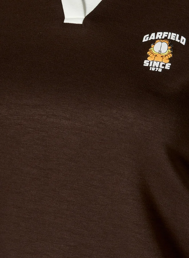 اس بي كاركترز T-shirt with Garfield Print