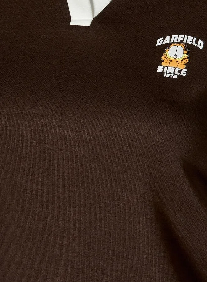اس بي كاركترز T shirt with Garfield Print