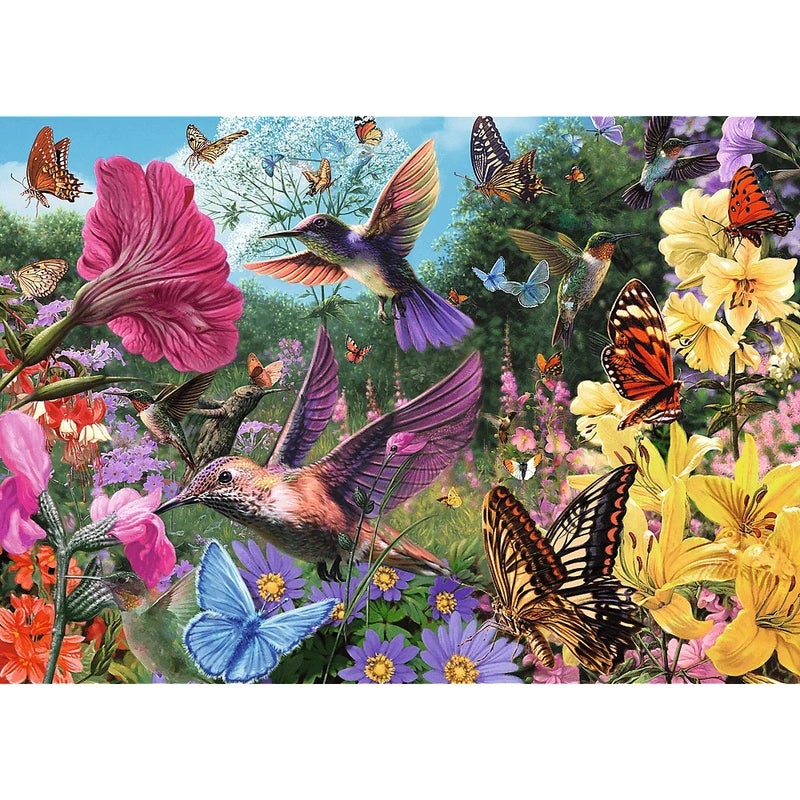 Trefl - Tea Time: Bird Garden Premium Puzzle 1000 Pieces - 10806 - Image 2