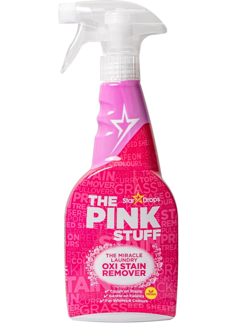 PINK STUFF The Pink Stuff Stain Remover Spray (packaging may vary) 500ml, by Star Drops - Image 1
