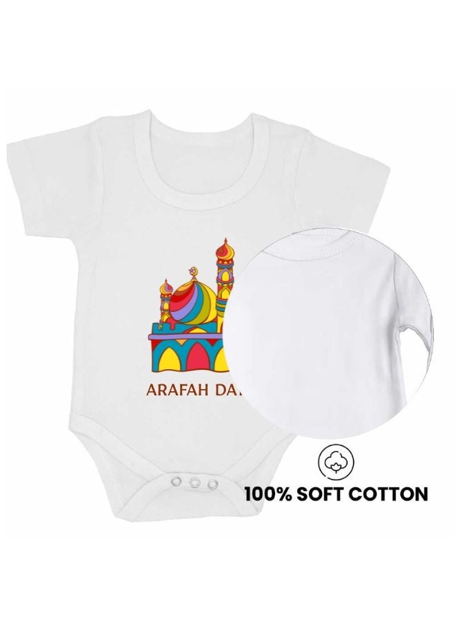 PRINTSHOP4ME Arafah Day Baby Romper|Short Sleeve Cotton Romper|Eid & Hajj Baby Outfit  - Image 3
