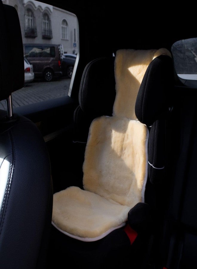 Werner Christ Baby Sheepskin Buggy and car seat Liner, Lambskin Liner Made of Medical Fur, for Children and Babies, Adjustable in Length, Size: Child Seats Group 2-3 - Image 5