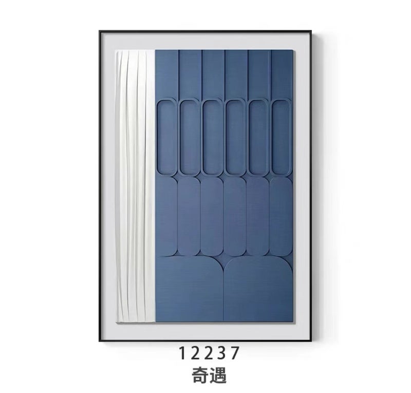 Exclusive For Modern Minimalist Creative Abstract Hanging Painting Leather Porch Corridor Model Room Mural High-Level Art. - Image 1