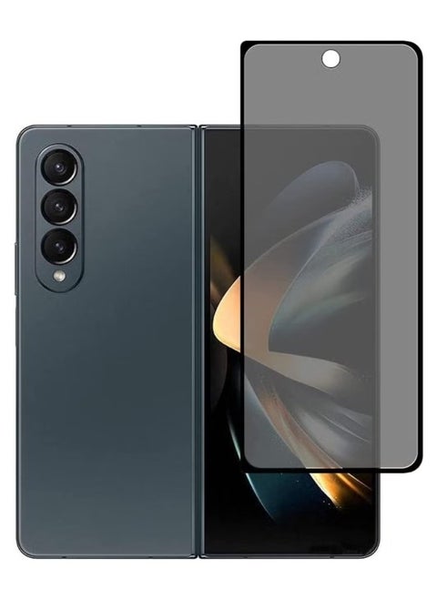 Samsung Galaxy Z Fold 4 Front Screen Privacy Screen Protector Anti-Spy Tempered Glass Film 9H Hardness Scratch Resistant Bubble Free Glass Screen Protector for Samsung Galaxy Z Fold 4