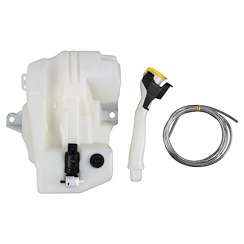 TRQ Windshield Washer Reservoir Compatible with 2015-2019 Ford Escape FO1288179 - Image 1