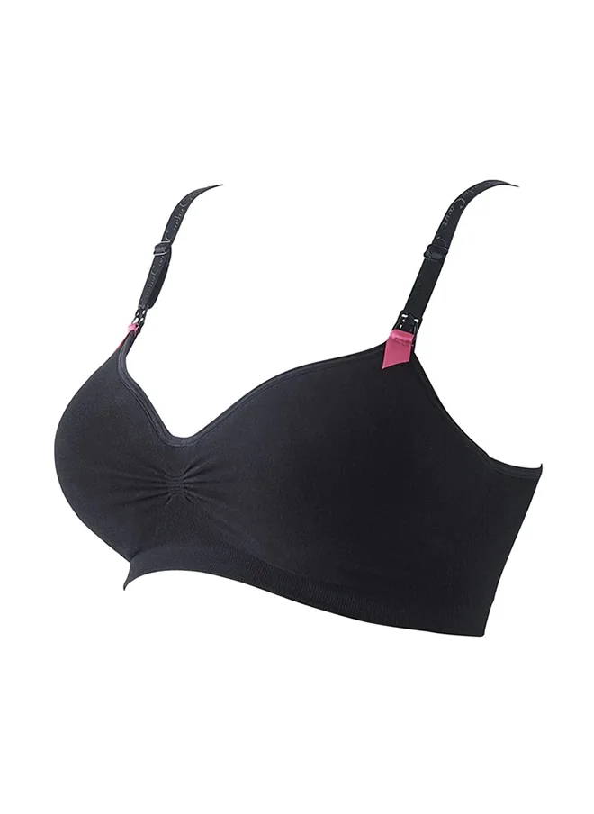 Curve Seamless Nursing Bra S - Black