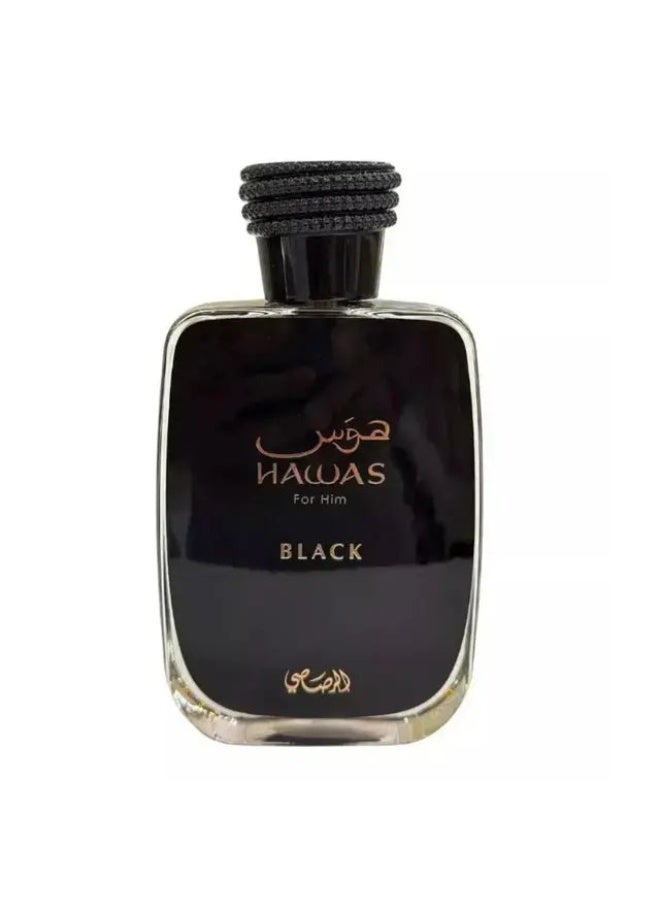 Rasasi Hawas Black Eau de Parfum 100ml - Image 2