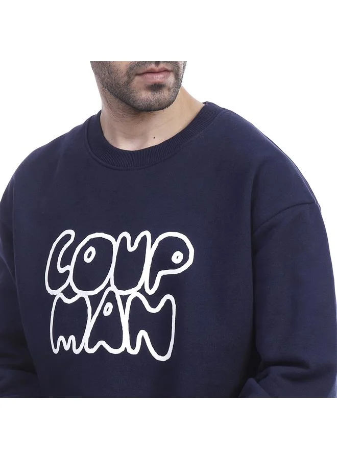 كوب سويت شيرت كاجوال رجالي بأكمام طويلة