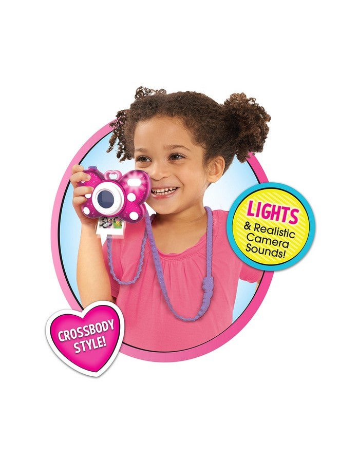 Just Play Disney Junior Minnie Mouse Picture Perfect Pretend Play Camera, Lights, Realistic Sounds, Officially Licensed Kids Toys for Ages 3 Up by Just Play - Image 2
