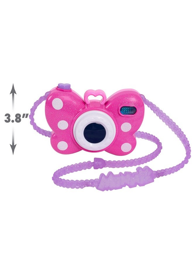 Just Play Disney Junior Minnie Mouse Picture Perfect Pretend Play Camera, Lights, Realistic Sounds, Officially Licensed Kids Toys for Ages 3 Up by Just Play - Image 5