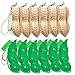 Ganjiang 12PCS Squeeze Bean Keychain Fidget Toys for Skin Picking Pea Pod Sensory Fidget ToysPeanut Poppers Fidget ToyStress Relief ToysParty Favors - Image 3