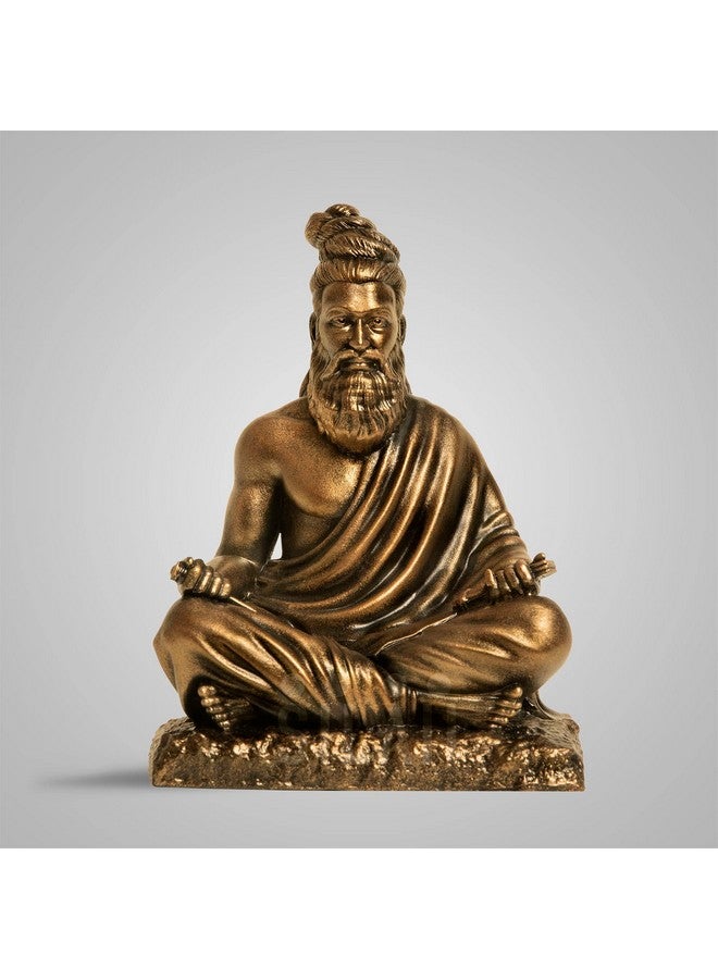 SILAII Thiruvalluvar Sculpture - 5 Inch, Antique Bronze Colour - Image 1