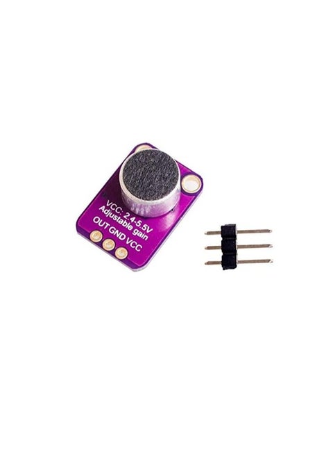 adjustable electret microphone amplifier module MAX4466 for Arduino