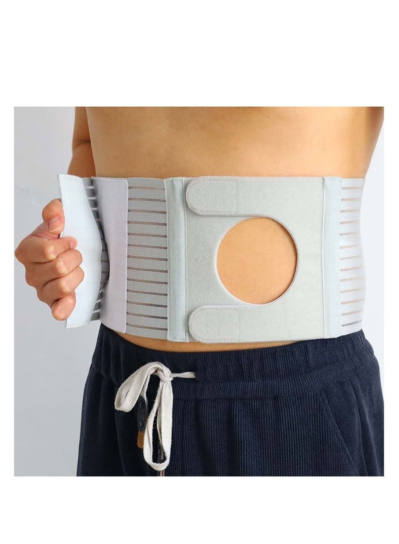 Zikra Adjustable Abdominal Ostomy Support Belt For Ileostomy And Colostomy, Universal Protection For Ostomy Bags, Ideal For Post-Abdominal Surgery Rvery, Portable And Comfortable. - Image 1