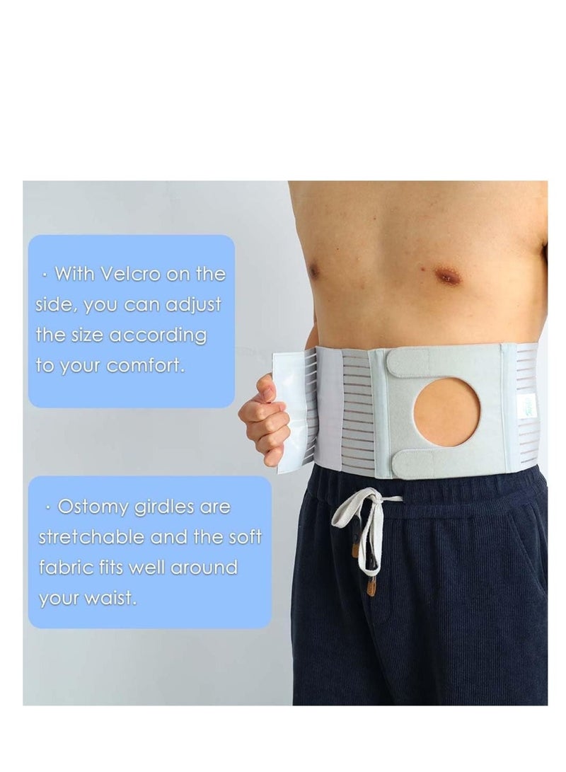 Zikra Adjustable Abdominal Ostomy Support Belt For Ileostomy And Colostomy, Universal Protection For Ostomy Bags, Ideal For Post-Abdominal Surgery Rvery, Portable And Comfortable. - Image 4