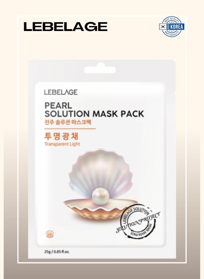 ليبلاج مجموعة أقنعة بيرل سوليوشن (عبوة مكونة من 10 أقنعة فردية) | العناية بالبشرة المصنوعة في كوريا - Image 3