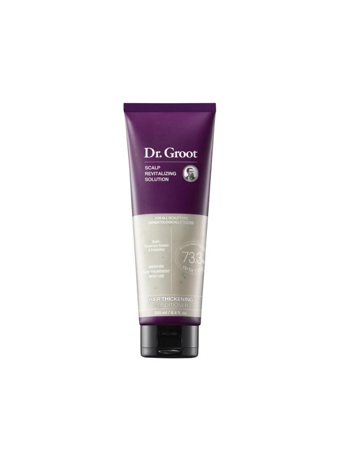 Dr. Groot Hair Thickening Conditioner For Hair loss, Thinning Hair, Korean Hair Care, Biotin Scalp Treatment, Clinically Tested, Thicker Hair, Reduces Oil