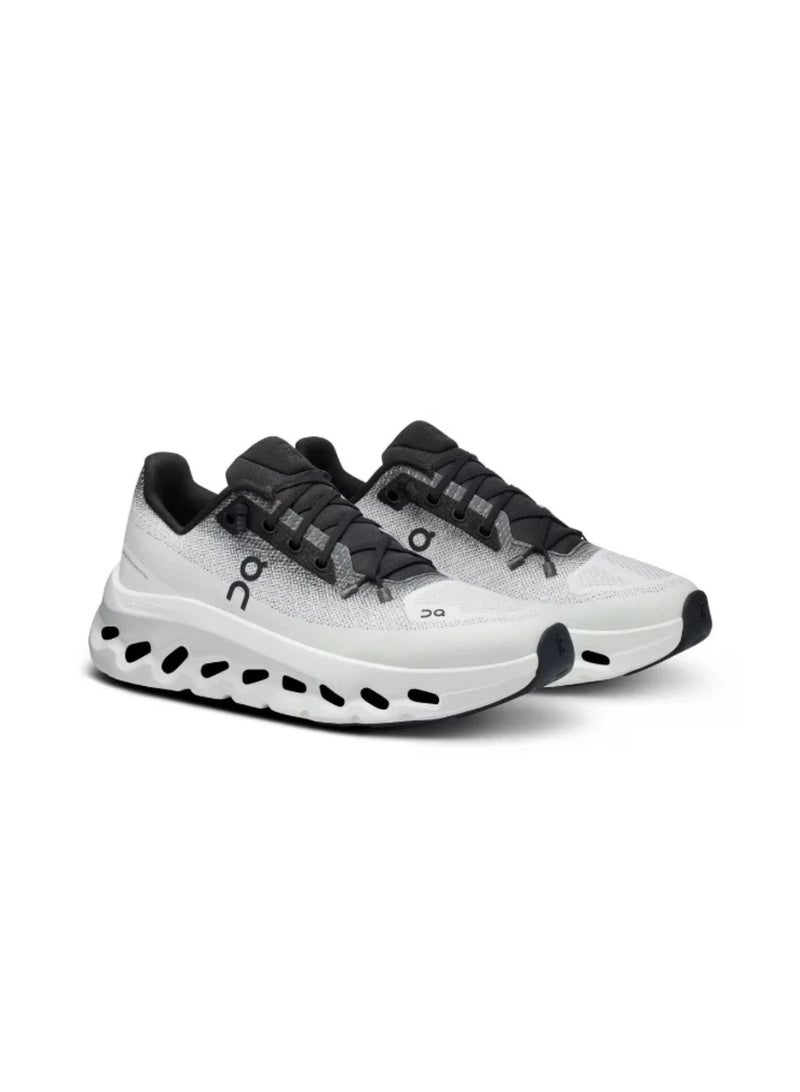 On running cloud Ivory black unisex sneakers - Image 1