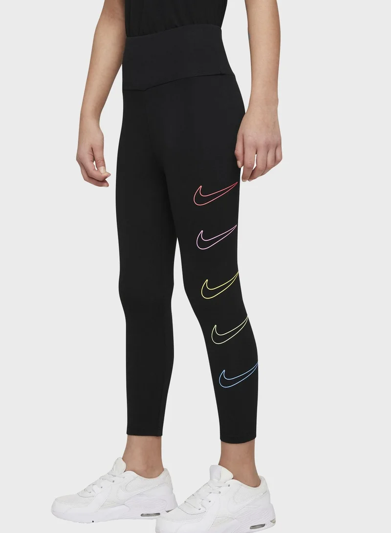 Nike Kids Retro Rewind Leggings