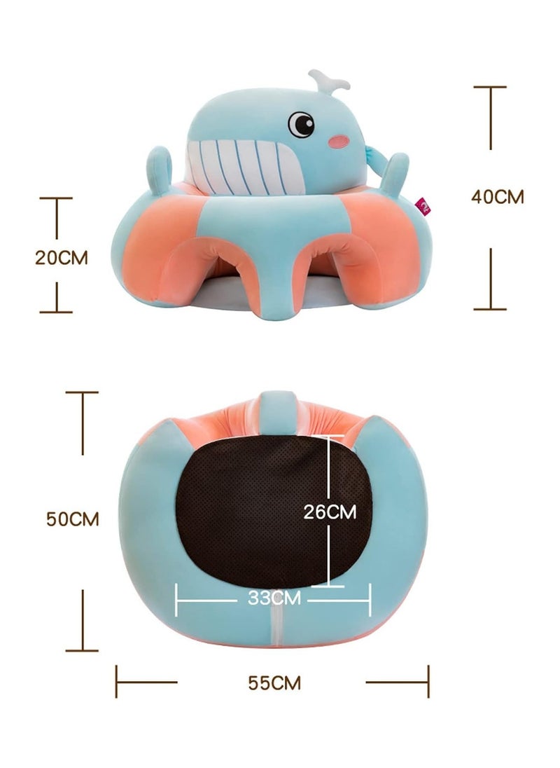 XiuWoo - Baby Sofa Support Seat Learn Sitting Chair Nursery Support Seat Pillow Protector Plush Learning to Sit Cushion Baby Sitting Chair Bed Plush Toys Baby Bouncer Infants Floor Seats - Image 1