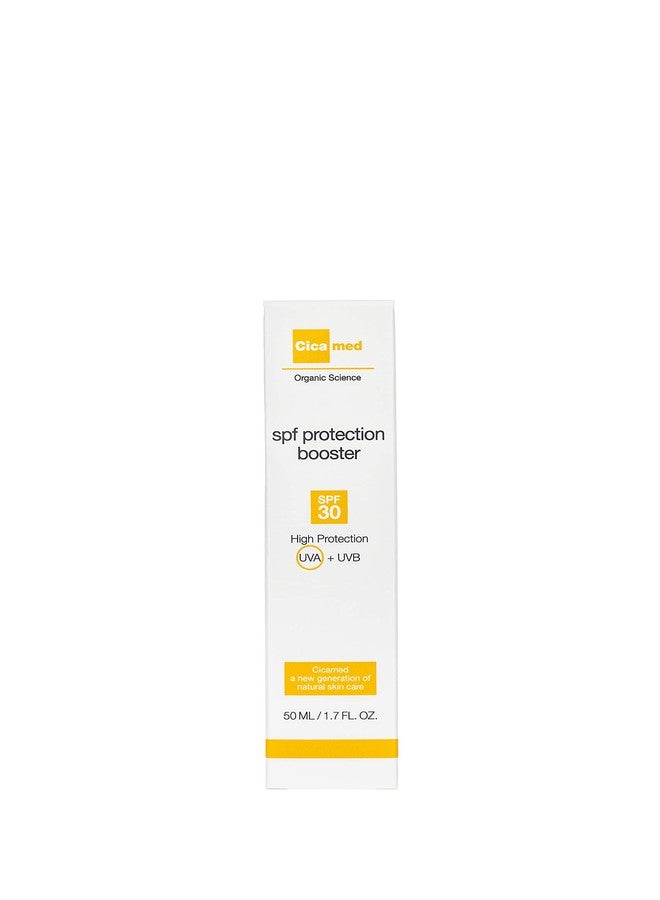 Cicamed Organic Science SPF Booster 30+ Facial Protection UVA/UVB, Anti Pollution Anti-Aging Sunscreen - Image 2