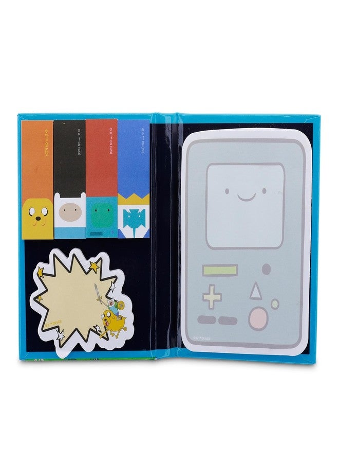 Silver Buffalo Adventure Time "What Time Is It?" Sticky Note and Tab Box Set | Notepad Stationery Paper, School and Office Supplies - Image 4