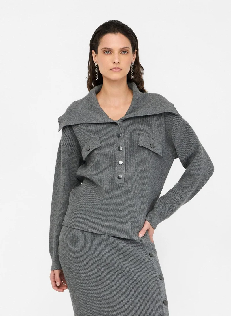 Liu Jo Jumper with maxi-neck