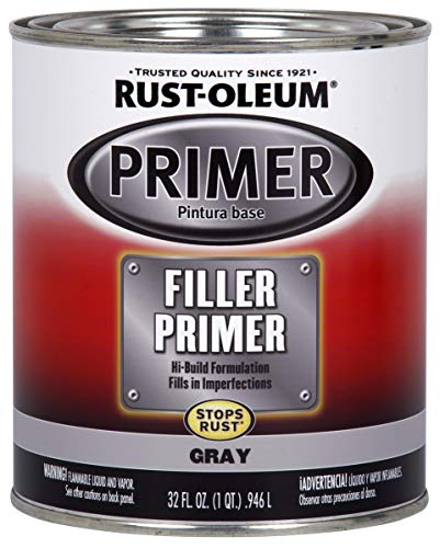 RUST-OLEUM راست-أوليوم 254863 برايمر تعبئة السيارات بالفرشاة، ربع، رمادي 32 أونصة سائلة (عبوة من 1) - Image 3