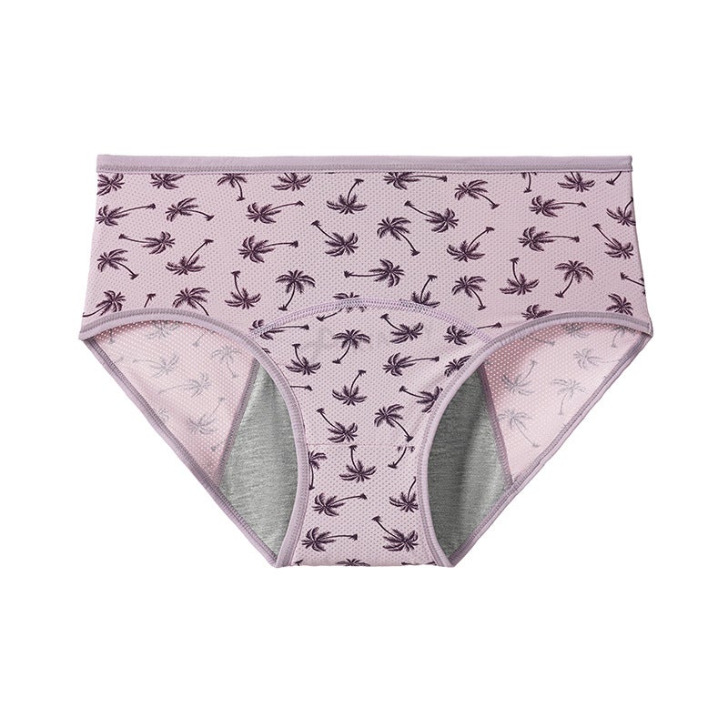 Multicolor Optional 3-Layer Absorbable Menstrual Women's Panties Leak-Proof Physiological Menstrual Panties - Image 1