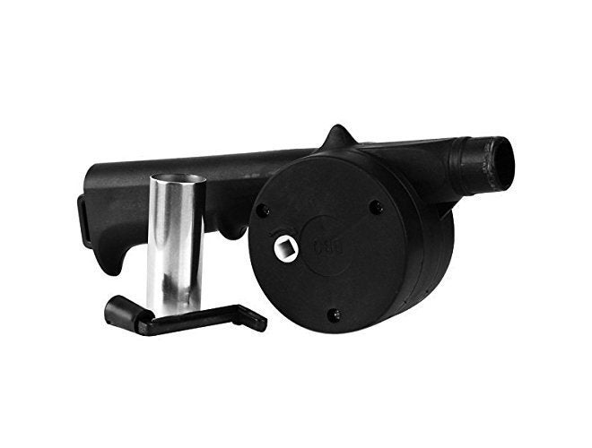 Marrone BBQ Fan Air Blower for Outdoor Camping Picnic Charcoal Grill Barbecue Fire Bellows for Outdoor Camping Charcoal Barbecue Cooking Grill Tool (Lightweight) - Image 5