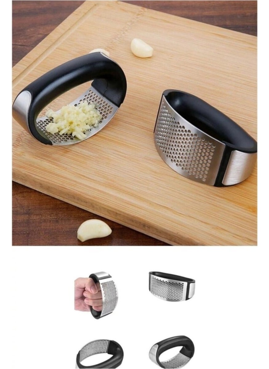 Penguen Penguin Practical Garlic Press with Black Handle  - Image 2