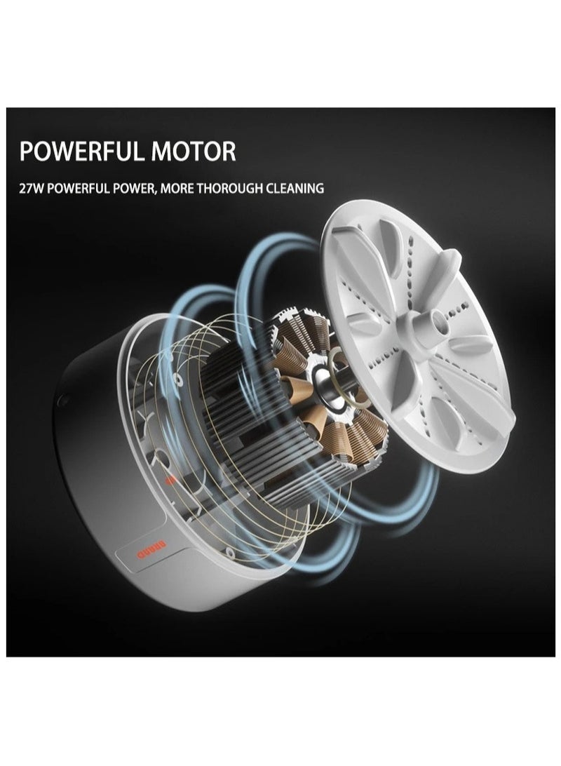 Mini Portable Washing Machine with 3-Speed Timer USB Rotating Turbine for Washing Underwear and Socks Compact Travel Washer  - Image 2