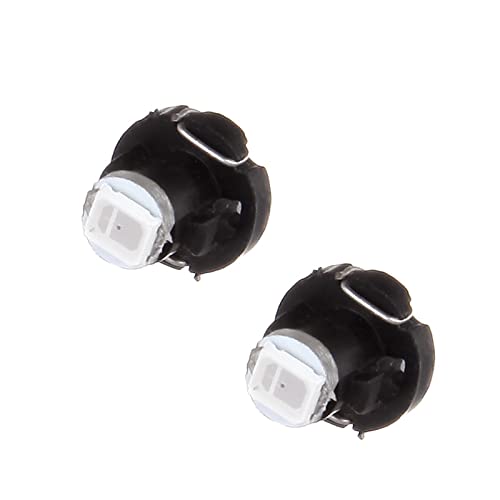 cciyu 10X 2835 SMD T3 Neo Wedge 8mm Red LED Bulb Cluster A/C Instrument Panel Dash Lights Bulb - Image 3