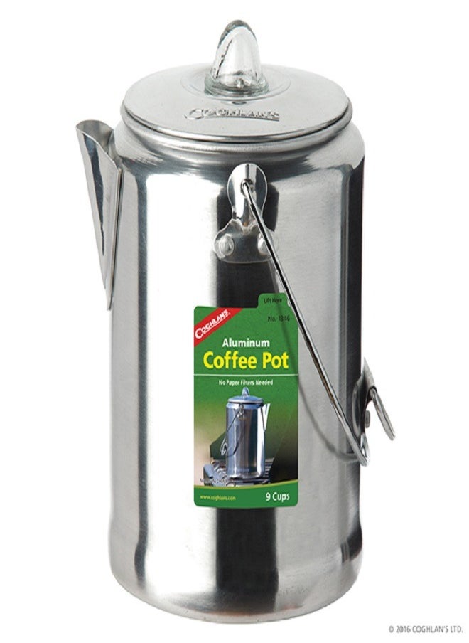 Coughlan - Aluminum Coffee Pot - 9 Cup - Image 1