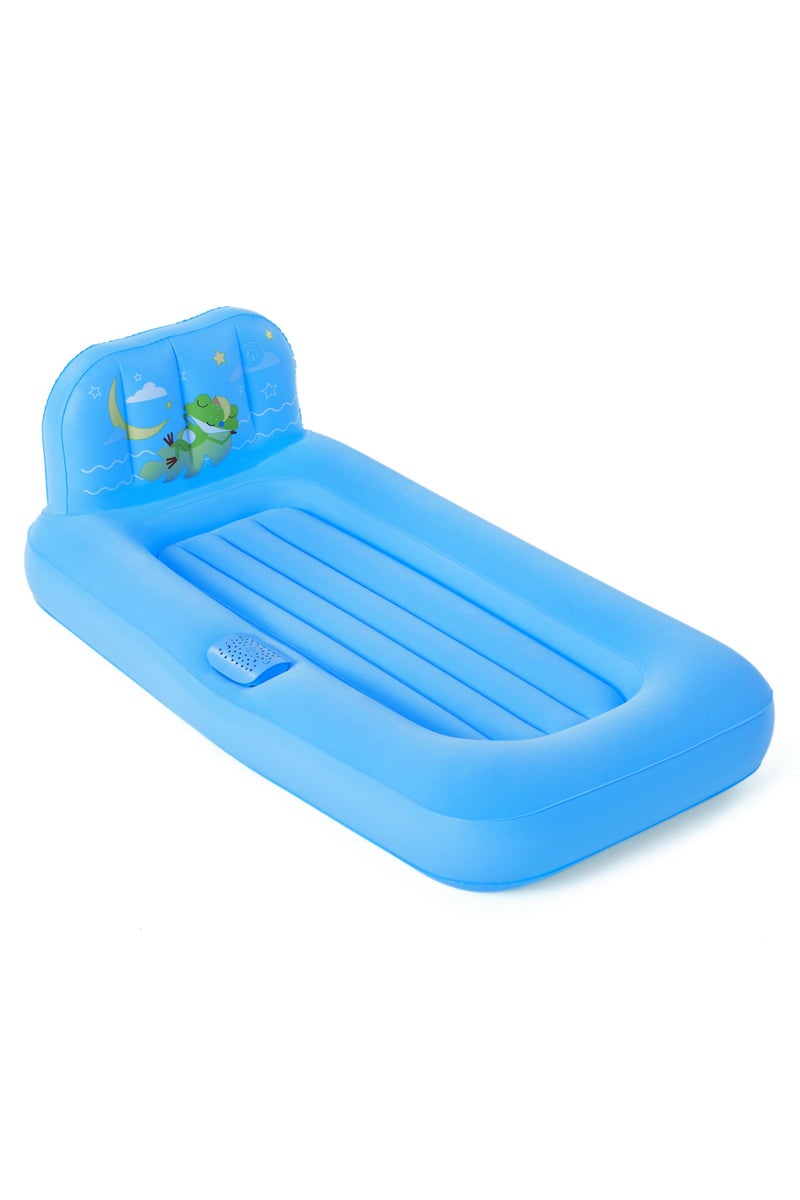 Bestway Bestway Airbed Fisher Price Dream - Blue 132x76x46cm | Kids Airbed | Air Mattress | Inflatable Mattress | Air Bed For Indoor and Outdoor Camping - Image 1