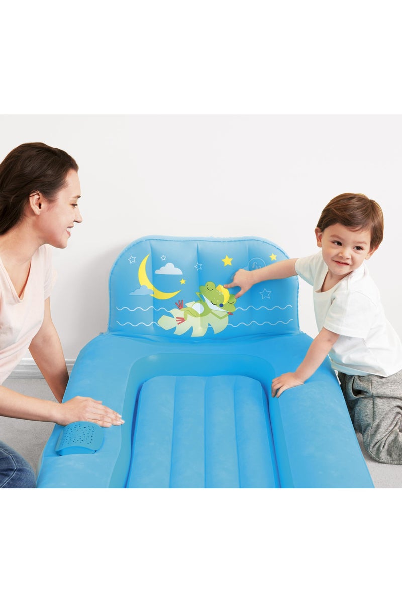 Bestway Bestway Airbed Fisher Price Dream - Blue 132x76x46cm | Kids Airbed | Air Mattress | Inflatable Mattress | Air Bed For Indoor and Outdoor Camping - Image 5