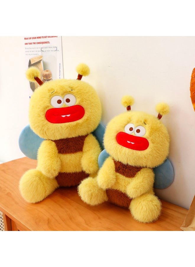 Generic - Bee Fun Mini Stuffed Doll Flower Pillow Little Bee Doll Gift Wholesale-Color:Sausage Mouth Bees-Height:90cm3.1kg - Image 1