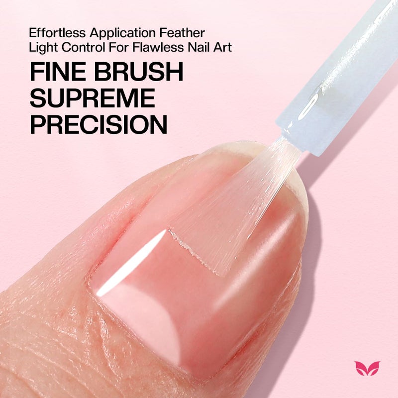 Morovan Super Strong Nail Glue: Glue for Press Ons & Acrylic & Fake Nails Tips Brush on Long-Lasting Fast-Drying No U V Light Needed for Beginners DIY Home or Salon Manicure - Image 3