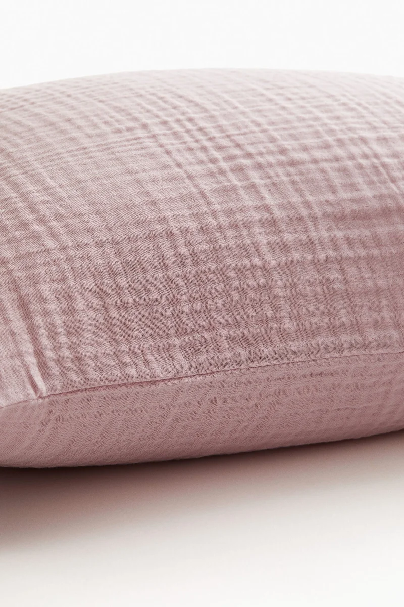 H&M Cotton muslin pillowcase