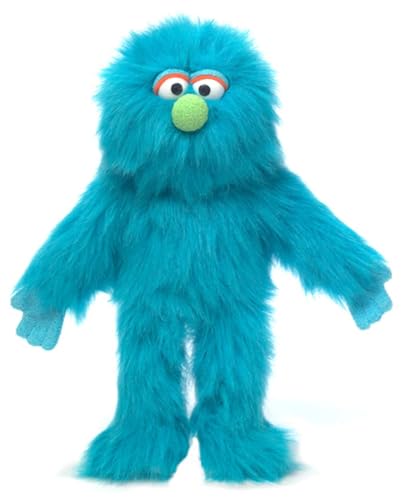 Silly Puppets 14 Blue Monster Hand Puppet - Image 1