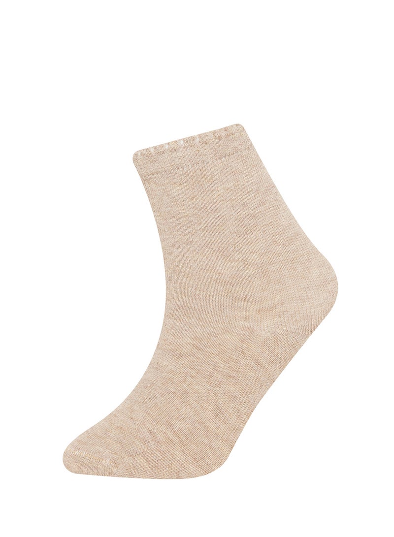 DeFacto Seamless 5-Pack Cotton Long Socks  - Image 3